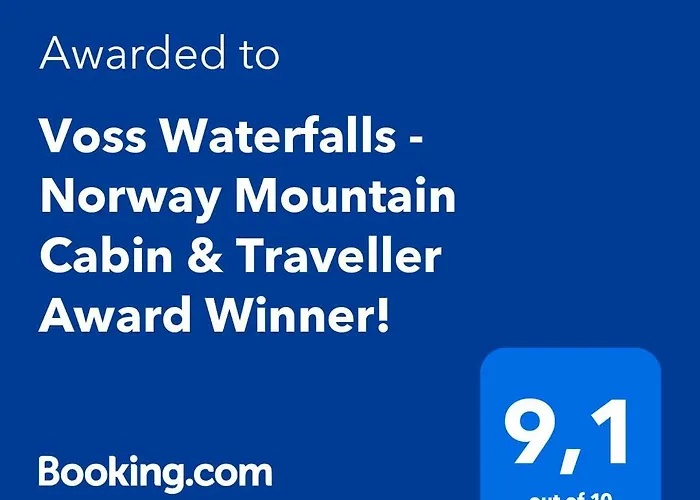 Waterfalls - Norway Mountain & Traveller Award Winner! Ferienhaus Voss